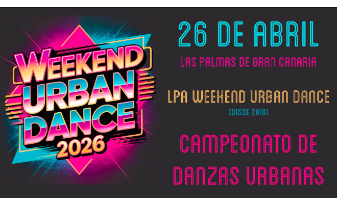 WEEKEND URBAN DANCE 2026