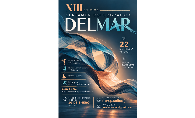 XIII CERTAMEN COREOGRAFICO DELMAR 2027, València